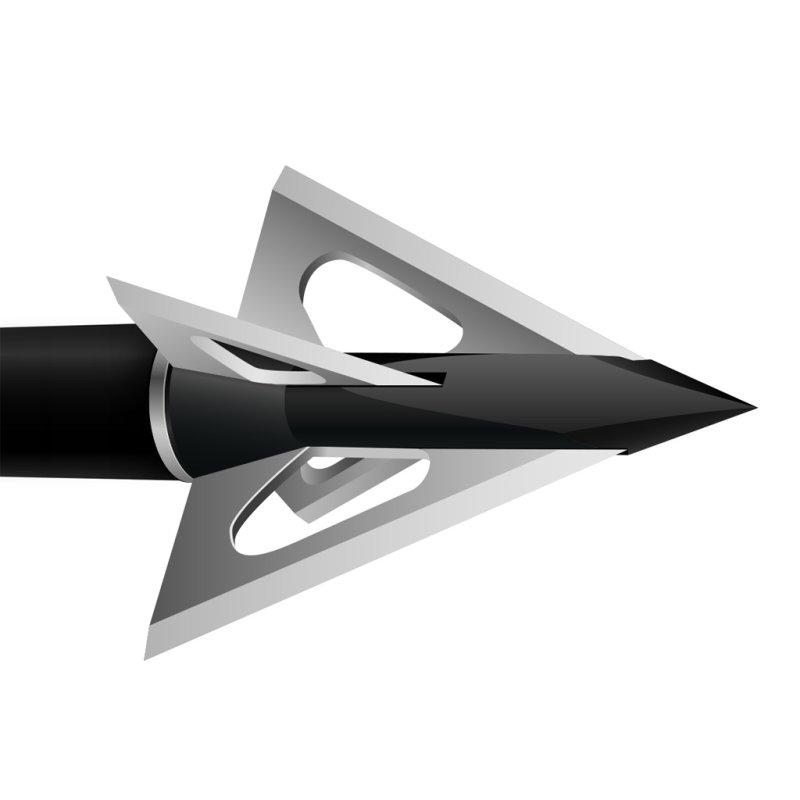 Slick Trick Viper Trick Broadheads 100gr 4 Pack 1 1/16" Cut