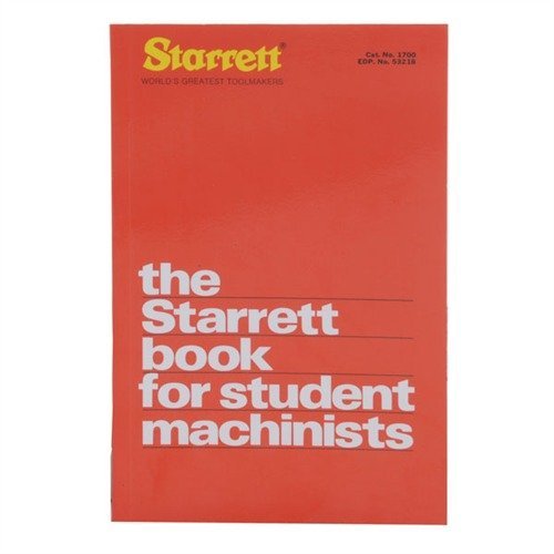Starrett 1700 Student Machinists Book