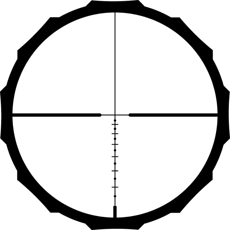 Crimson Trace 01-01190 Hardline 4-16x42mm Riflescope Matte Black