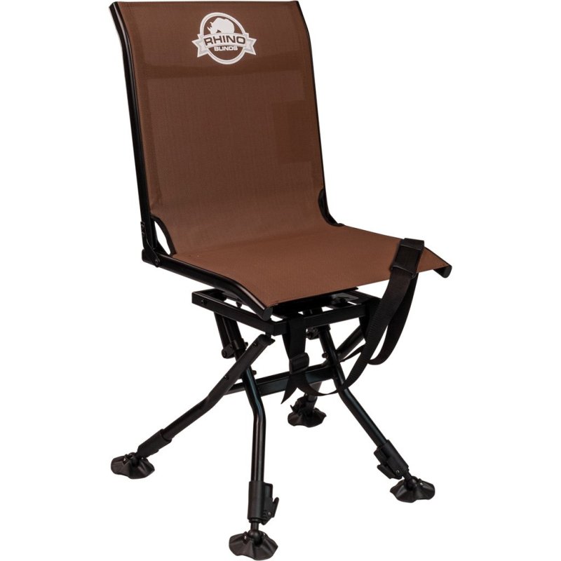 Rhino RC-009 Swivel Chair Black Texteline 360° Silent Swivel Steel Frame