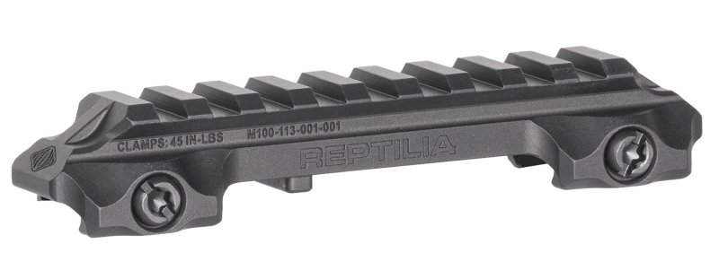 Reptilia RMU Mount 100270 9-Slot Black 7075-T6 Aluminum