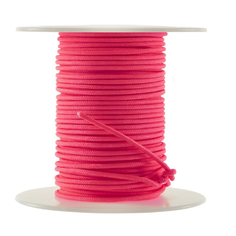 October Mountain Endure-XD 100 ft 2.5mm Flo Pink Release Loop