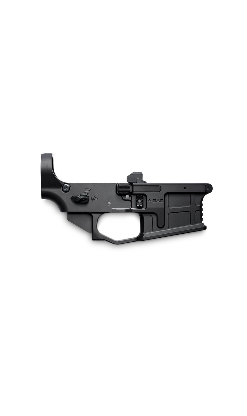 Radian R0166 AX 556 AR-15 Lower Receiver, Ambidextrous, Black