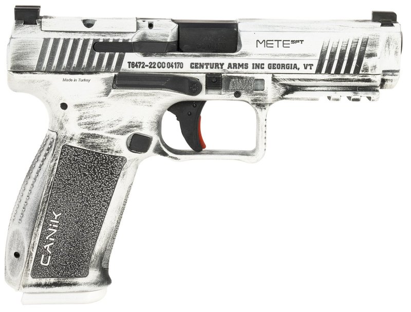 Canik METE SFT 9mm Luger 4.4in. Barrel 20rd Full Accessory Kit - whit...