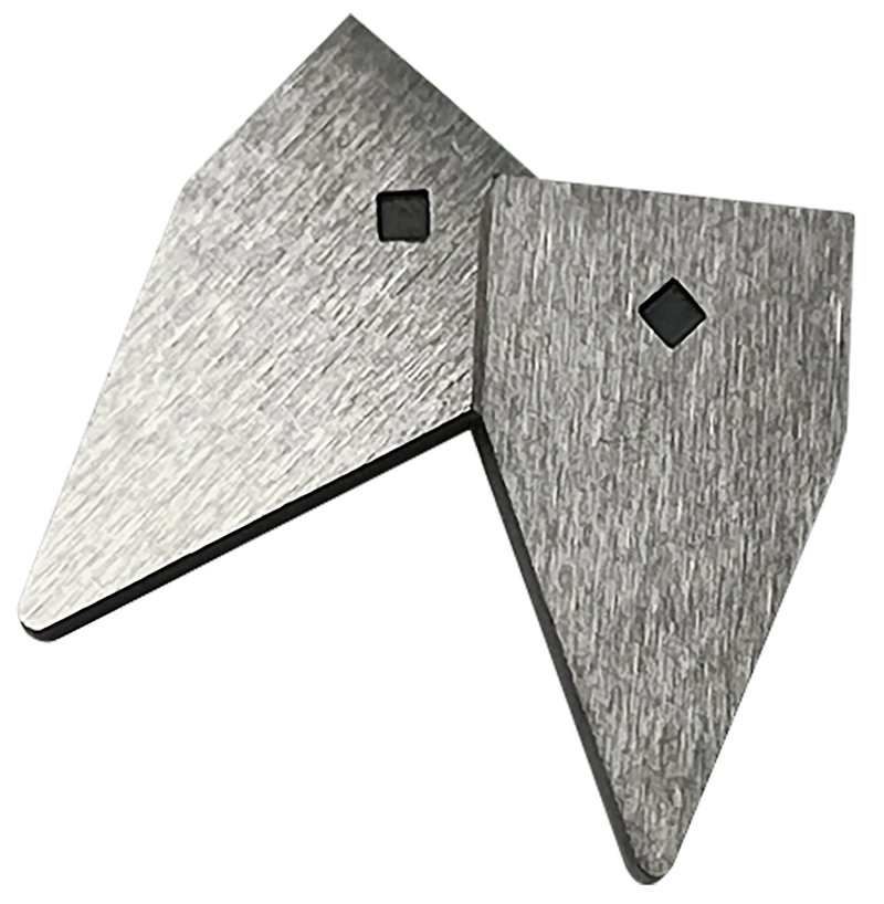 FPI AccuSharp 003 Tungsten Carbide Replacement Blades Gray 2-Pack