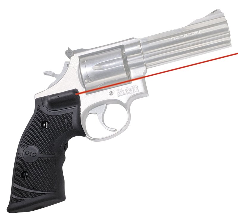 Crimson Trace 011290 LG-308 Lasergrips Black Red Laser S&W K & L Frames