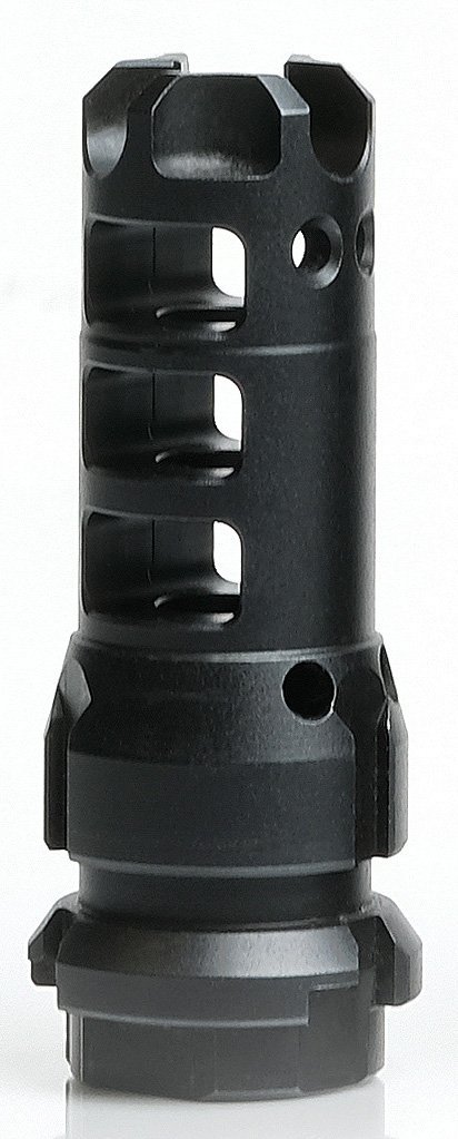 LANTAC USA Dragon Muzzle Brake 308/762 5/8-24 Dead Air Keymount DGN762B-DA