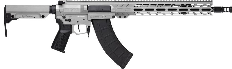CMMG 76AED0ATNG Resolute Mk47 7.62x39mm 14.3" Rifle Tungsten Finish