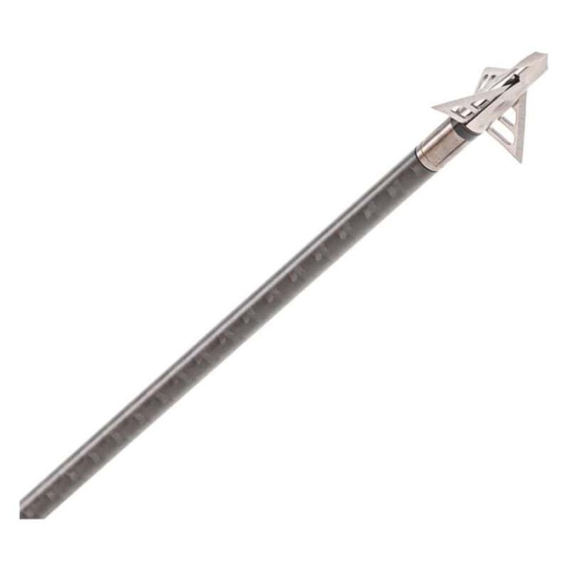 Muzzy Trocar TI 490 Broadheads 100gr 3pk Titanium Ferrule .039" Blades