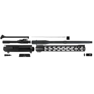 TacFire AR-10 .308 / 7.62x51mm Low Profile Unassembled Upper Receiver Kit - 16"