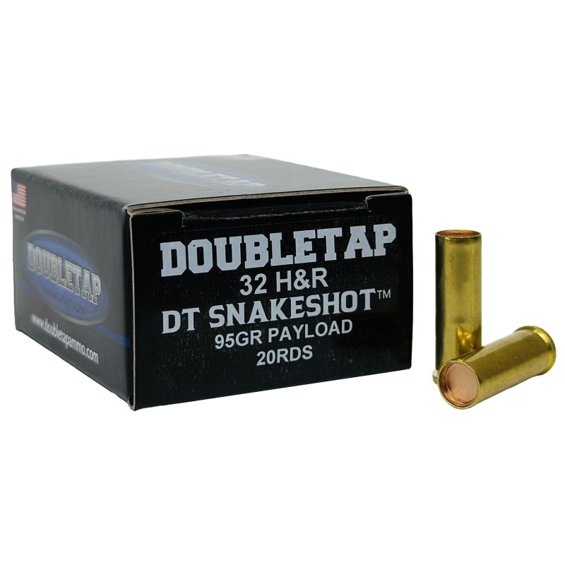 Doubletap 32HRSS2 .32 H&R Mag 90gr #9 Shot Handgun Ammo 20 Rounds