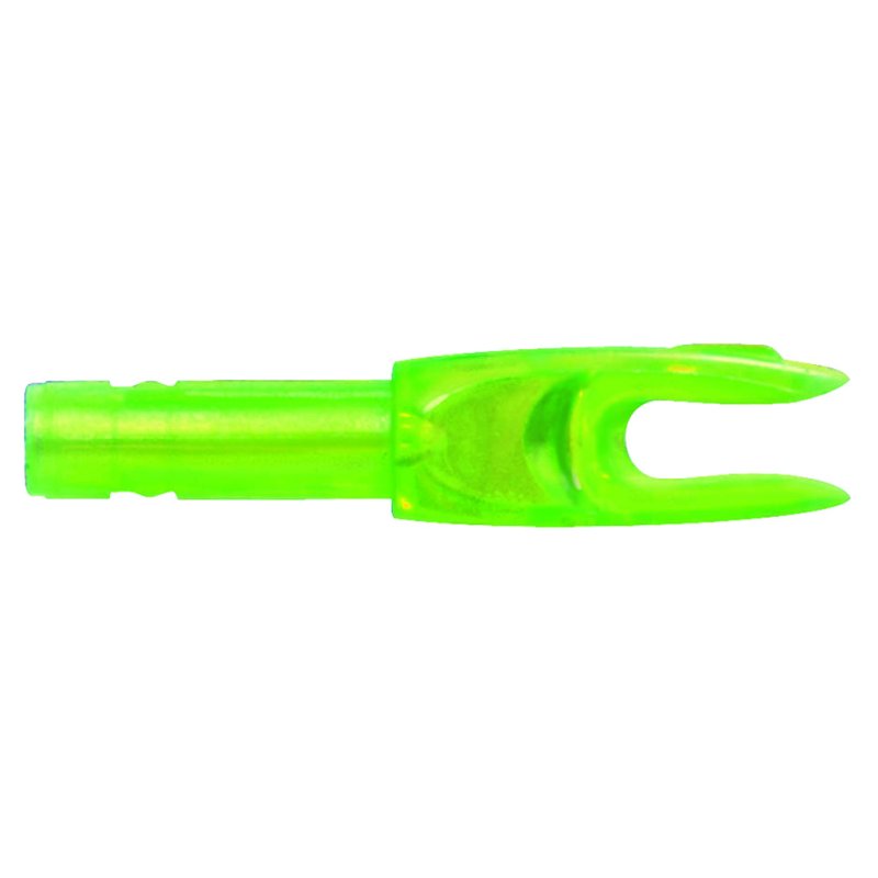 Easton 864465 4mm G Nocks Green Large Groove 100 Pack