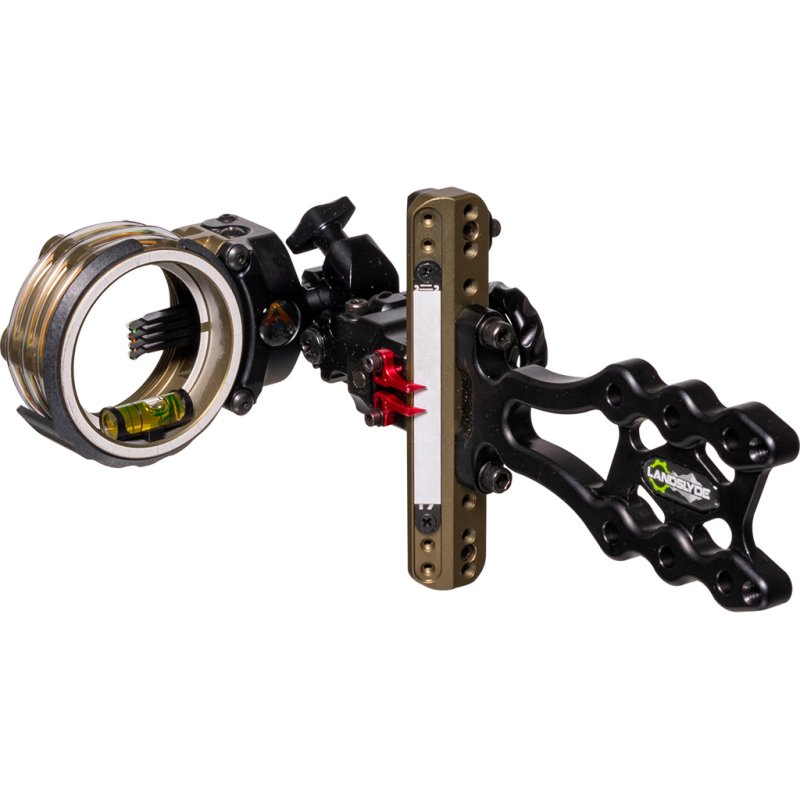 Axcel ALND-N410-4TB Landslyde Bowhunting Sight AccuStat II 4 Pin .010