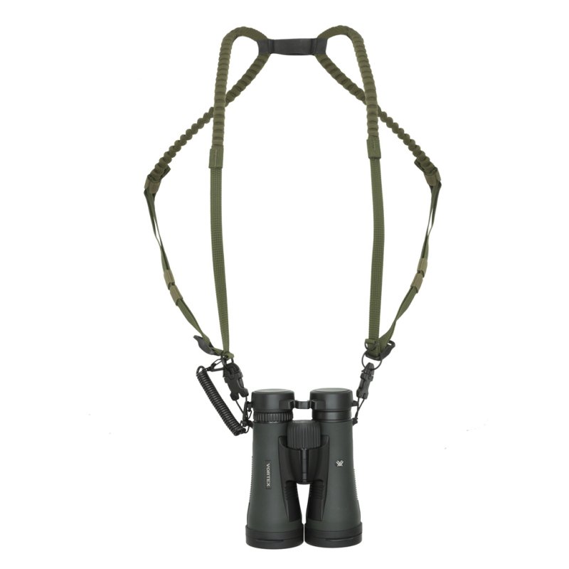 Elevation 1601001 Dual Bino Harness Green/Black Multi-Wear