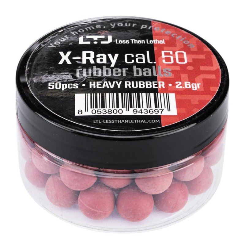 SOFTAIR X-RAY .50Cal 50 Count Balls Airgun Ammo
