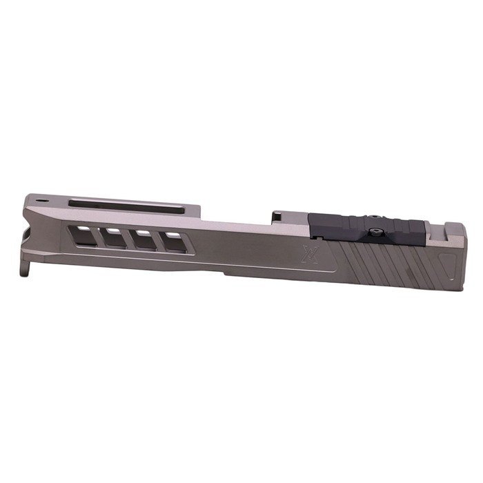 True Precision Glock 19 Slide RMS Cut Stealth Gray TP-G19S-A-RMR 9 MM LUGER