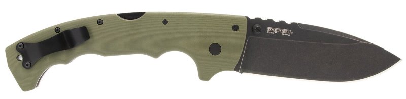Cold Steel CSFL50MAX 5-Max 5" Folding Drop Point Plain Black...