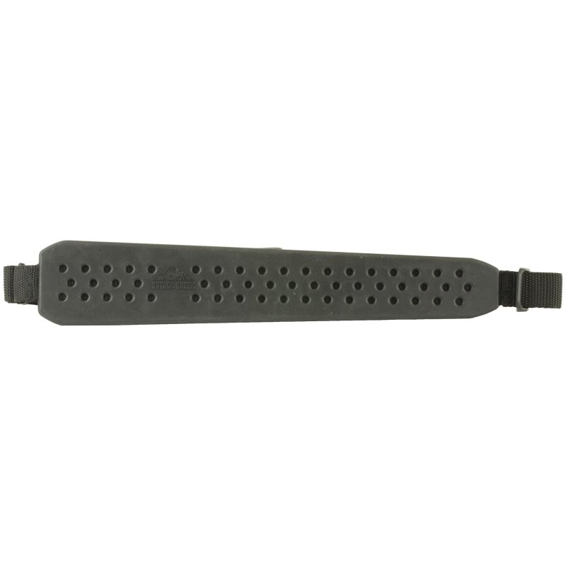 Butler Creek 81060 Comfort V- Grip Sling Black Rubber with Nylon Strap, Adjustable Design, 1" QD Swivels for Rifles