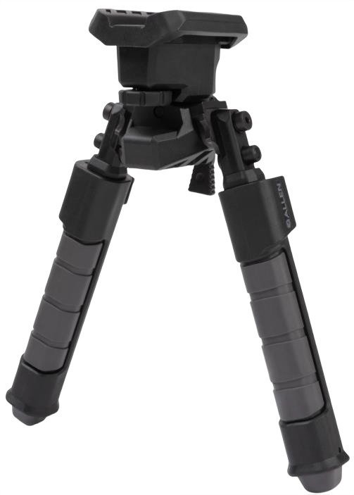 Allen Helix Polymer Bipod Low-Tilt Stud Mount Black/Gray
