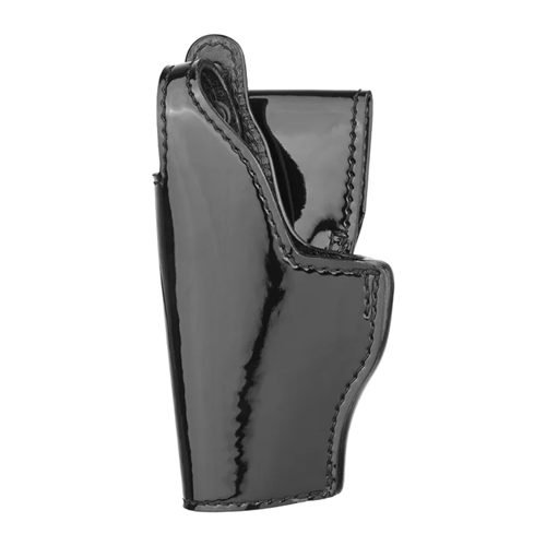 Dutyman Hi-Gloss Leather Mid Ride Jacket Slot Holster 7337RH