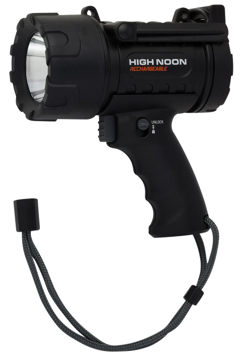 Browning High Noon 3717765 USB Spotlight 6.63 in Black 915 Lumens