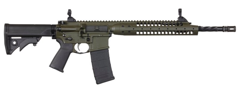 LWRC International SIX8A5 6.8mm SPC 16 In Barrel 30+1 ODG SIX8A5RODG16