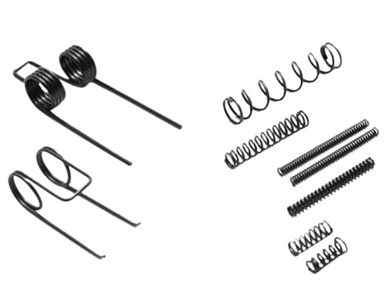L&S LSLSK Mil-Spec Lower Spring Kit Black 1249