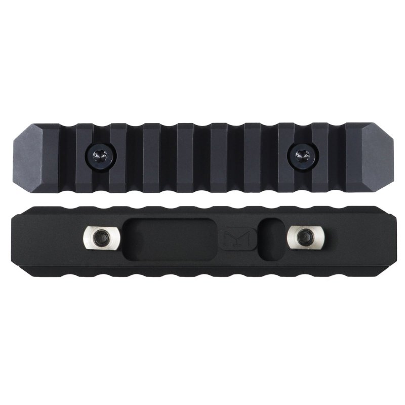 Seekins 0010560081 M-LOK 9-Slot Picatinny Rail 6061-T6 Aluminum Black