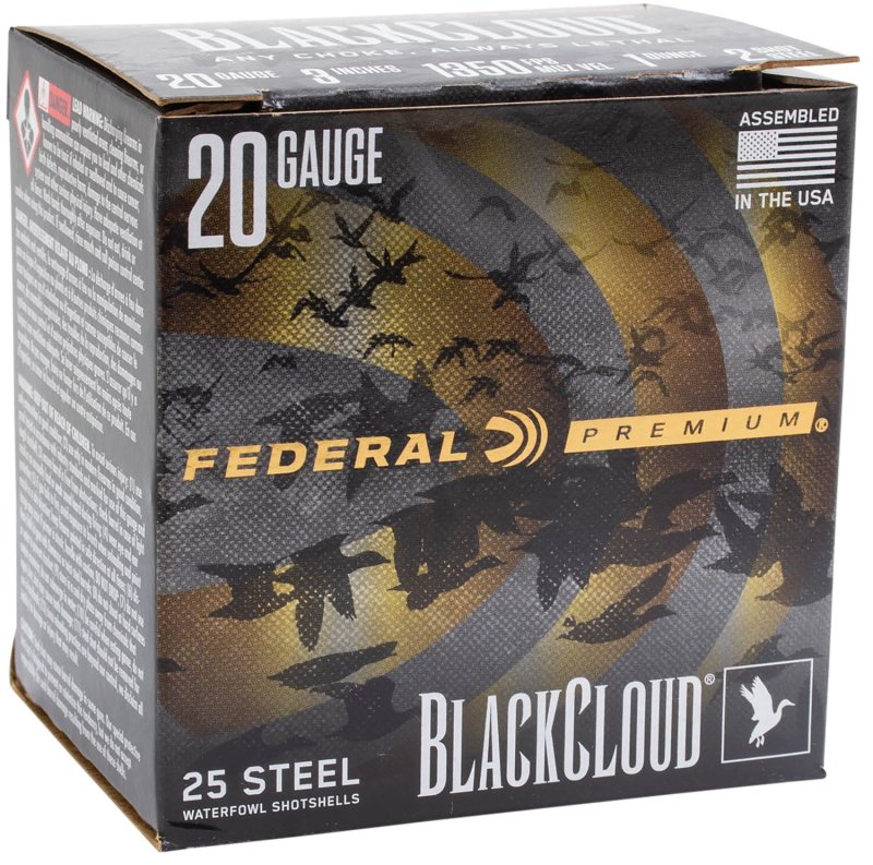 Federal Premium Black Cloud PWUX20924 20 Gauge 3 In 1oz 1400 FPS