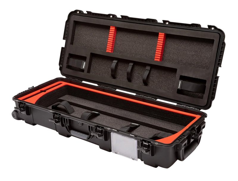 Nanuk 991S080BK0A0C1477 Bow Case Black NK-7 Resin Waterproof Dustproof