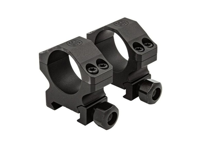 SIG SAUER Alpha1 Hunting Rifle Scope Rings 35mm High Matte Black