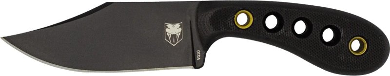 CobraTec OTF Knife Black 3.5 In Blade Aluminum Handle