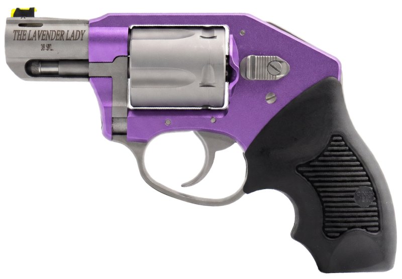 Charter Arms Off Duty Lavender Lady .38 Spl 2 In 5-Rounds Lavender