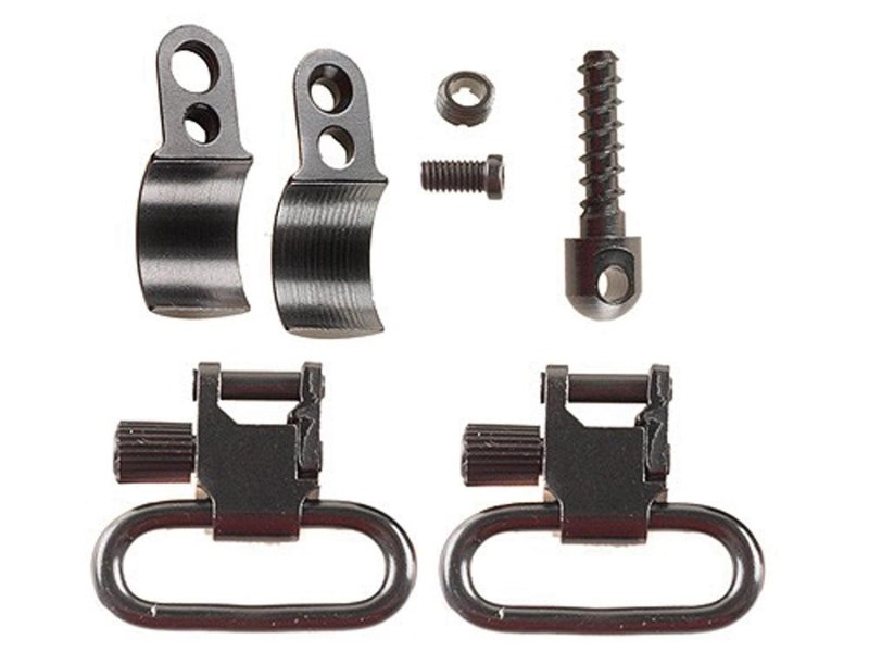 Uncle Mike's 13912 Swivel Set .630-.675 in Diameter 1 in Loop Quick Detach
