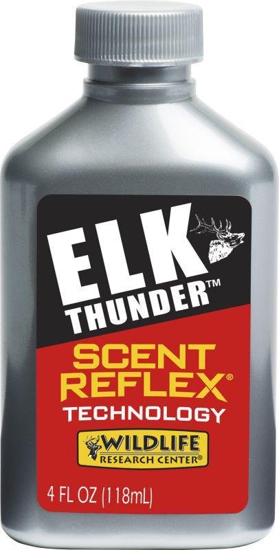 WILDLIFE 44904 Elk Thunder Synthetic Rut Scent 4 oz Super-Charged