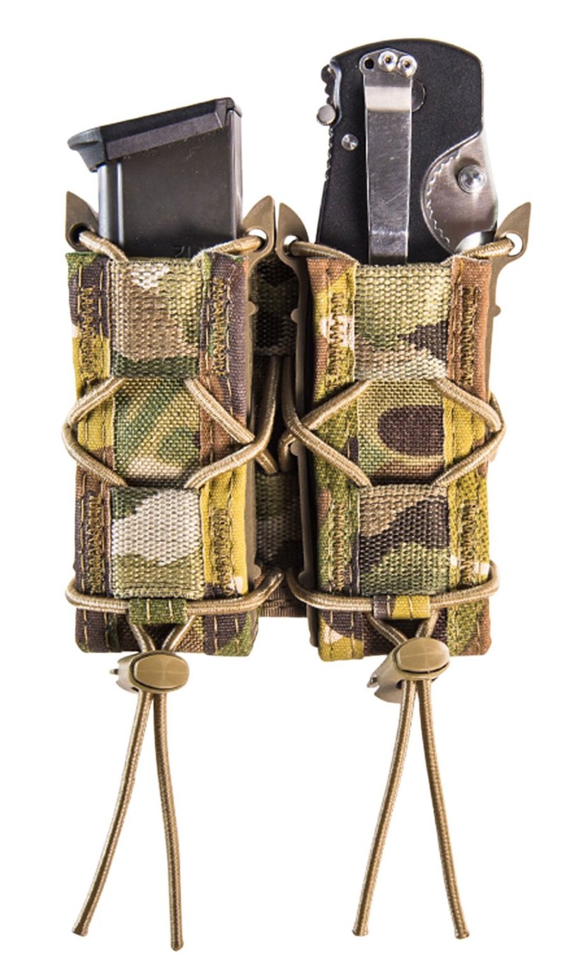 High Speed Gear 13PT12MC TACO Double Mag Pouch MultiCam Nylon