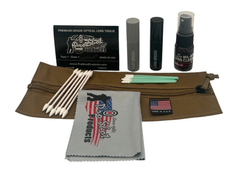 PROSHOT RUCKLCK Tactical Lens Cleaning Kit Pouch