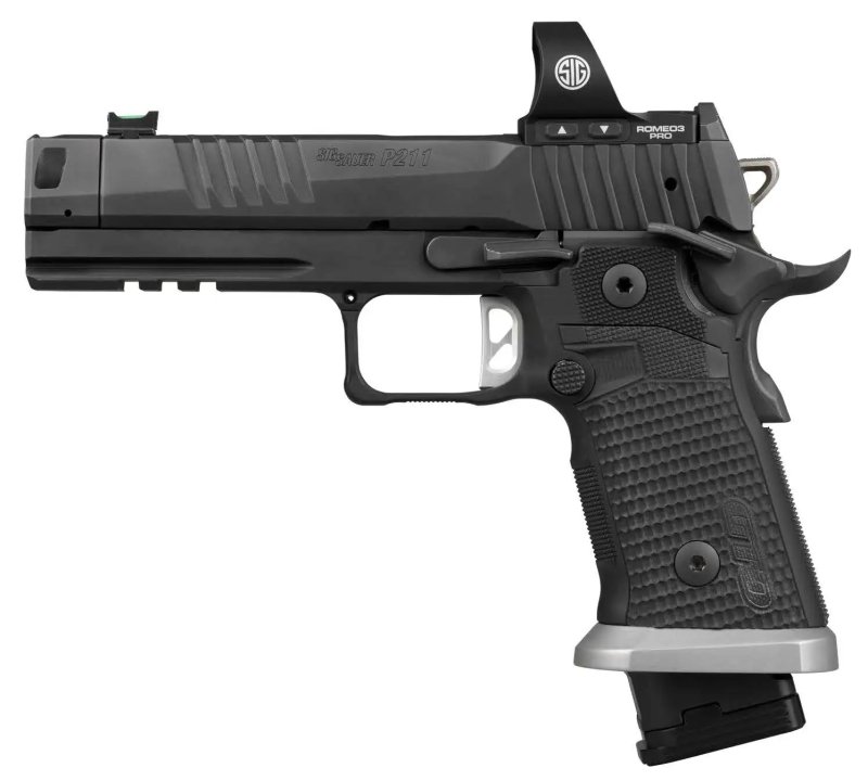 Sig Sauer P211-GTO 9mm 4.4 In Bull Barrel 21rd Nitron Semi-Auto