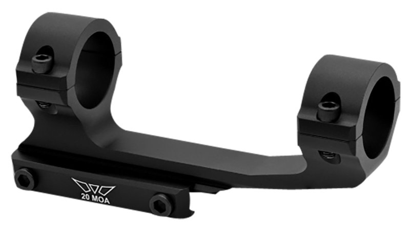 Warne Vapor 1 Inch 1-Piece MSR Mount 20 MOA Matte V4011M