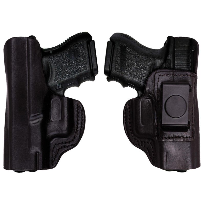 Tagua IPH-330 IWB Holster Glock 26/27/33 Black RH Saddle Leather