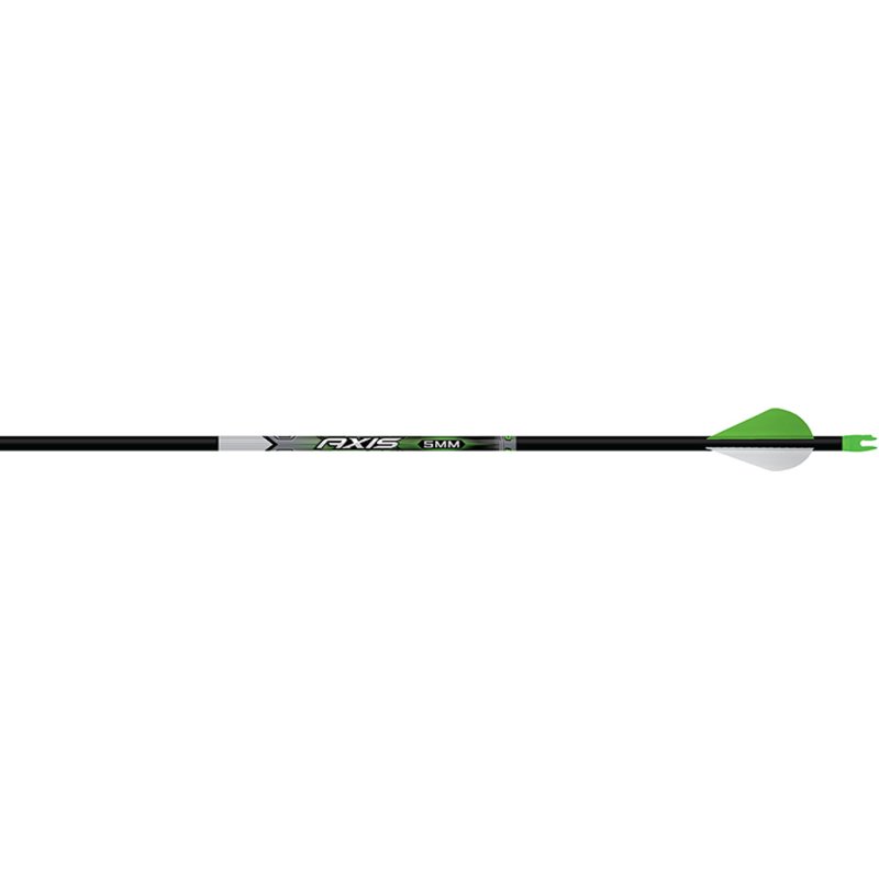 Easton Axis 5mm 260 Carbon Composite Arrows 6pk Blazer Vanes