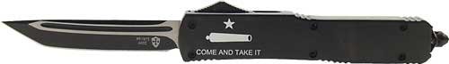 Templar Knife Slim OTF Come AND Take IT 3.1" Black Tanto MCATI231