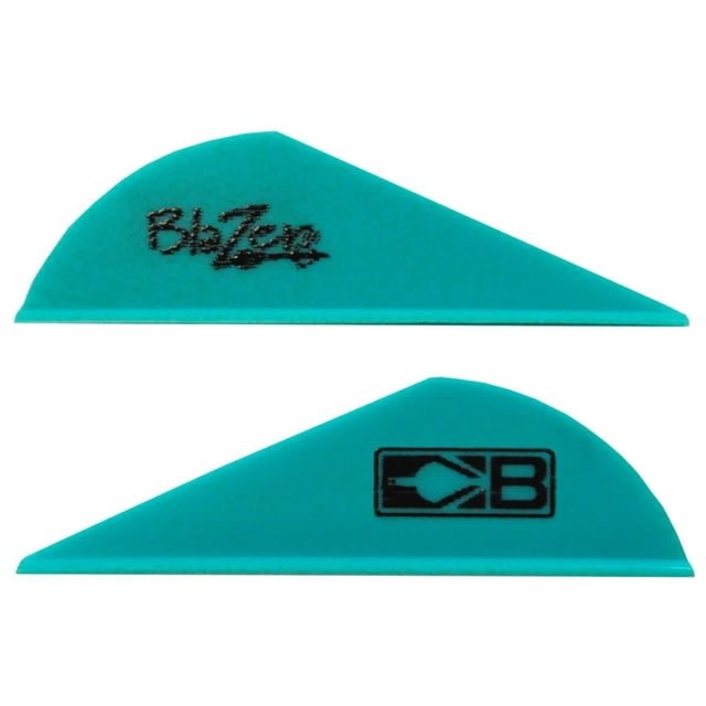 Bohning Blazer Vanes Teal 100 pk. (Model: 10832TL2)