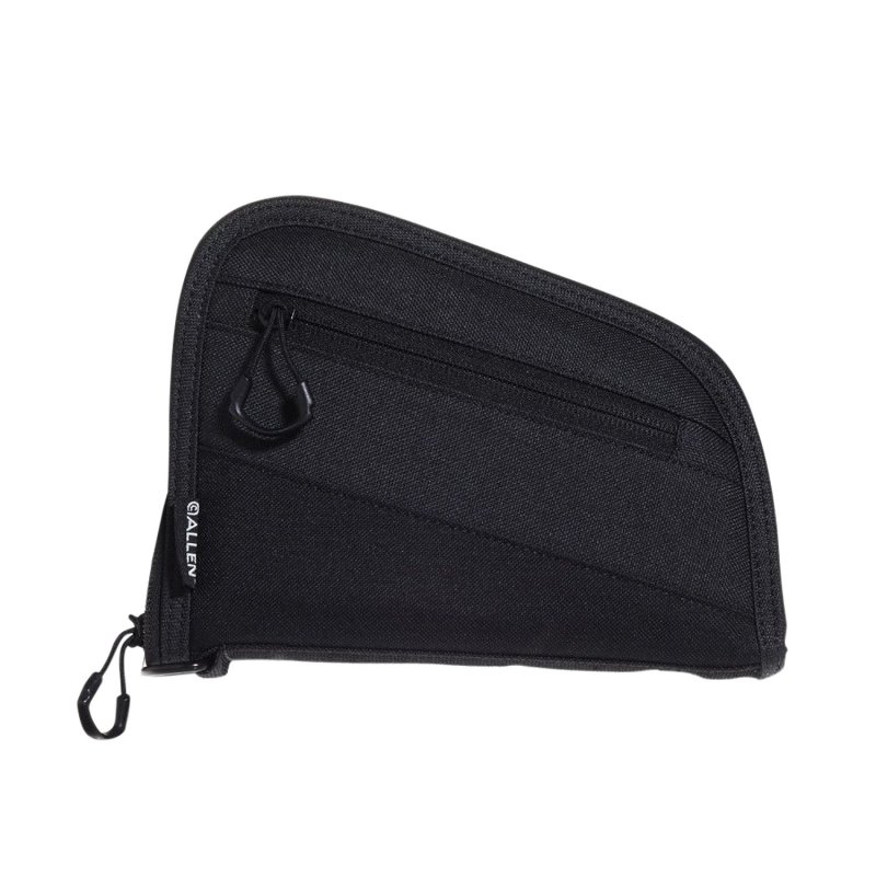 Allen 7753 Handgun Case 7 Inch Black Foam Padding Zippered Pocket