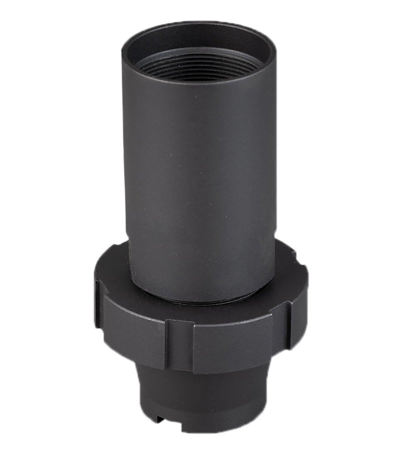SilencerCo Salvo Suppressor Choke Adapter - 12 Gauge, Matte Black