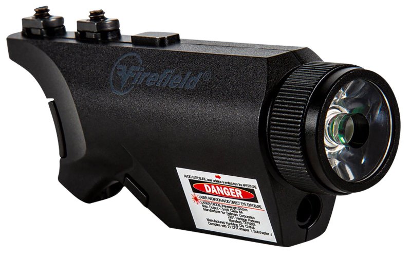 Firefield FF35011K Rival XL Foregrip Flashlight Green Laser Combo Black