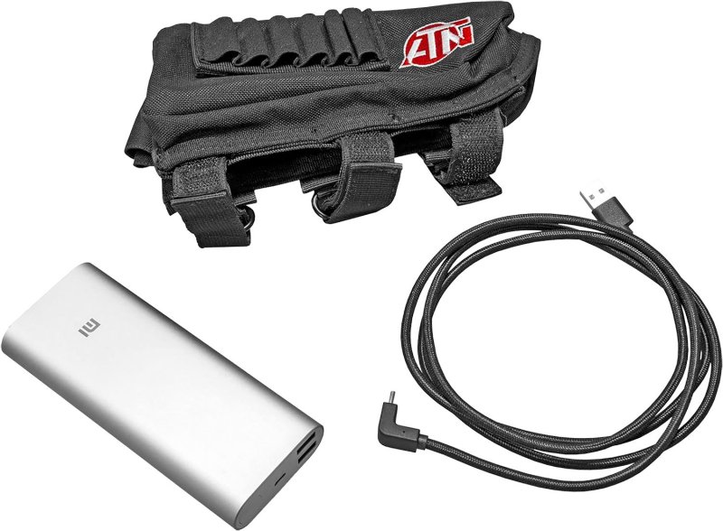 ATN ACMUBAT160 Extended Life Battery Kit 20,000mAh Silver Power Pack