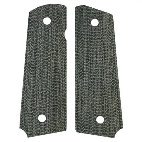 VZ GRIPS 1911 Government Slim Black Canvas Grips GTR-BBC-SLM-A