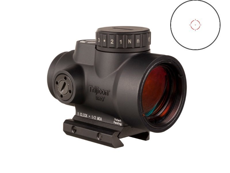 Trijicon MRO HD 1x25mm Red Dot Sight Matte Black 2 MOA 68 MOA Circle 25 MM