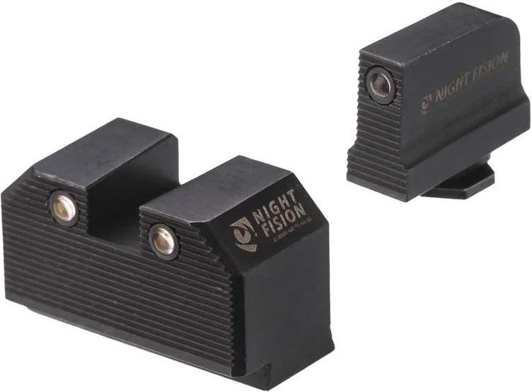 N.FISION STEALTH Square-Glock 17/19/45 MOS Optic/Supp Height Black